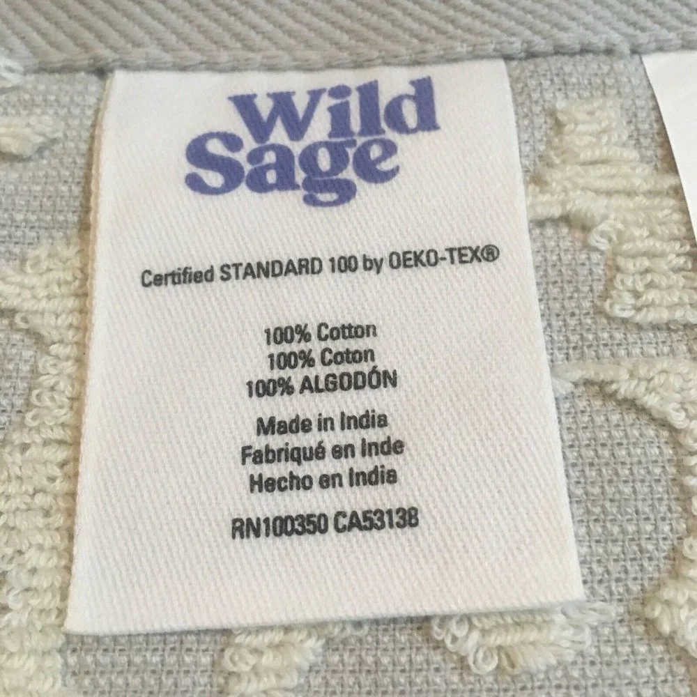 3 Wild Sage Crochet 100% Cotton 16